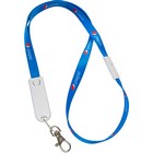 3 in 1 Polyester Lanyard Charging Cable