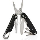 Solid multitool with carabiner