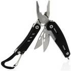 Solid mini multitool with carabiner