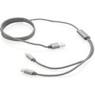 3-in-1 braided cable