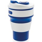 Foldable silicone cup