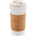 ECO PLA 400ml can with cork sleeve