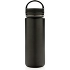 Vacuum insulated leak proof wide mouth bottle