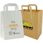 Small Flat Handle Paper Bag