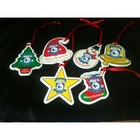 2D Recycled Plastic Bauble