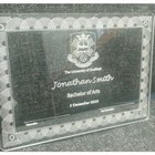 Laser Engraved Perspex Certificates