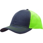 Brushed Cotton with Mesh Back Cap