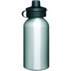 Aluminium 400ml Silver Drink Bottle