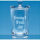 19cm Handmade Biscuit or Cookie Jar with Lid