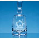 0.95ltr Handmade Bubble Base Holding Company Decanter