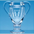 21.5cm Handmade Double Handled Trophy Cup/Vase