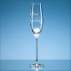 210ml 'It's time to celebrate' Diamante Champagne Flute
