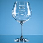 610ml Diamante Petit Gin Glass with Heart Design