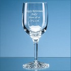 220ml Grosvenor Lead Crystal Wine Glass with Star Cut Base