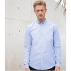 Henbury Modern Long Sleeve Slim Fit Oxford Shirt