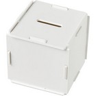 Collect square-shaped plastic money box