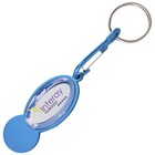 Shopper coin keyring-BK