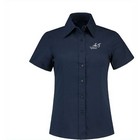 L&S Poplin Shortsleeve Shirt ladies
