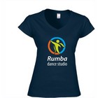 Gildan Softstyle V-Neck T-shirt ladies