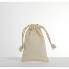 SMALL COTTON DRAWSTRING BAG