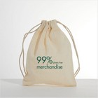 SMALL COTTON DRAWSTRING - PRINTED ONE COLOUR