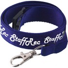 Flat Polyester Lanyard (20 x 900mm) (1 col print to 1 Side)