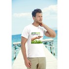 Fruit of the Loom Original T-Shirt - White (Transfer Print - 102 x 102mm)