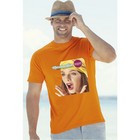 Fruit of the Loom Value T-Shirt - White (Transfer Print - 102 x 102mm)