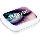 Mini Hinge Tin with Mints (Spot Colour Print)
