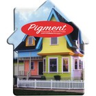 Mint Container House Shape (Spot Colour Print)