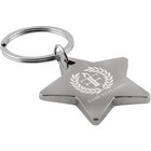 Star Shaped Keyring (Spot Colour Print)