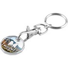 Trolley Coin Keychain Soft Enamel (/)(up to 4 cols-1 side)