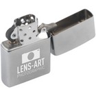 Zippo - Brushed Chrome (Laser Engraved)