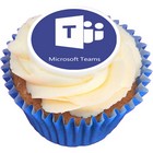 Cupcake - Frosted - Edible Logo