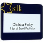 Gloss acrylic faced reusable window badges