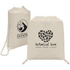 Prague - Cotton Drawstring Backpack