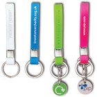 Silicon strap keyring