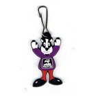 2D soft PVC zip pull