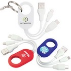 3-in-1 Short Arm USB Charging Cable - New TYPE-C Connector