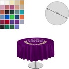 Fabric Round Tablecloth (178cm Diameter)