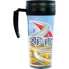 Thermal Travel Photo Insert Flask With Handle