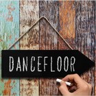 Chalkboard Arrow Sign