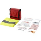 18 Piece First Aid Kit And Professional Safety Vest
