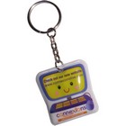 40mm PVC Torch Keyring