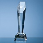 28cm Optical Crystal Hexagon Column Award