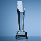 33.5cm Optical Crystal Hexagon Column Award