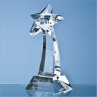 19cm Optical Crystal Shooting Star Award
