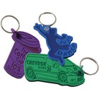 Embossed Foam Keyring