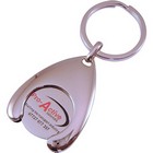 Wishbone Trolley Coin Keyring, double sided