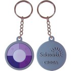 Soft PVC UV Tester Keyring
